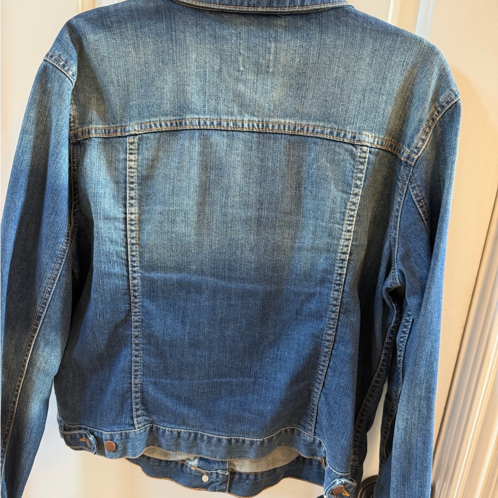 GAP Women's Denim Jacket, Size L - Picture 3 of 5